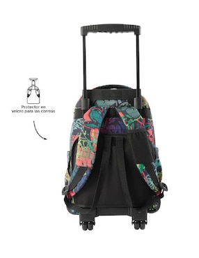 Mochila escolar Totto Rue Bomper para niño