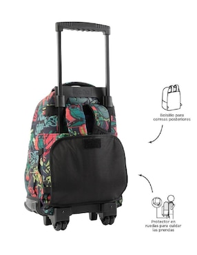 Mochila escolar Totto Rue Bomper para niño