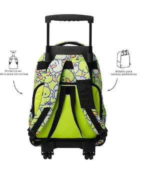 Mochila escolar Totto Rue Bomper para niña