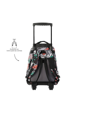 Mochila escolar Totto Rue Bomper impermeable para niño