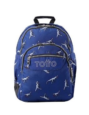 Mochila con portalaptop Totto Rayol para niño