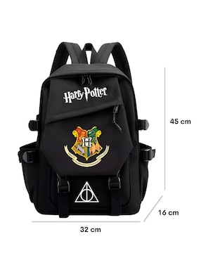 Mochila escolar harry potter hogwarts impermeable unisex