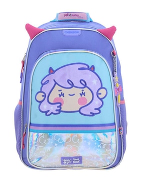 Mochila escolar Vania Bachur Happy Girl para niña