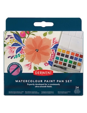 Acuarela Derwent Watercolour Paint Pen Set 24 piezas