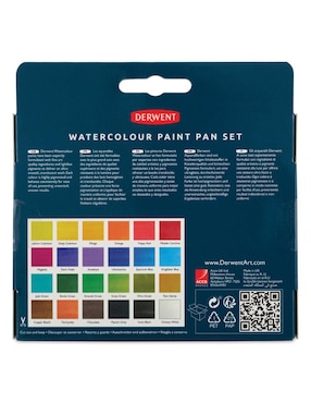 Acuarela Derwent Watercolour Paint Pen Set 24 piezas