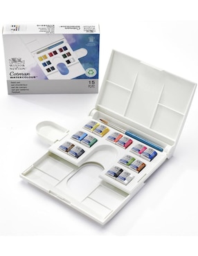 Acuarela Winsor & Newton Cotman 15 piezas