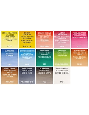 Acuarela Winsor & Newton Cotman 15 piezas