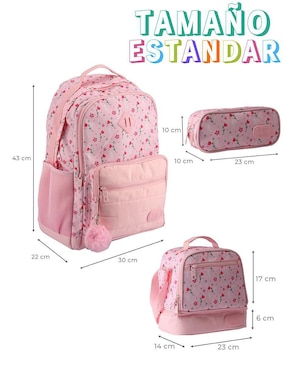 Set mochila escolar Us Urban para mujer
