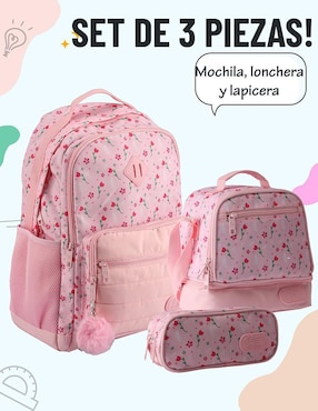 Set mochila escolar Us Urban para mujer
