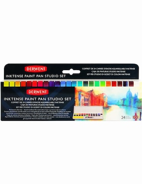 Acuarela Derwent Inktense 24 piezas