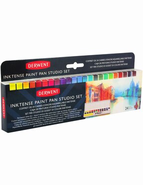 Acuarela Derwent Inktense 24 piezas