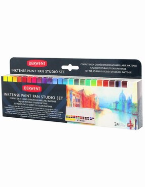 Acuarela Derwent Inktense 24 piezas