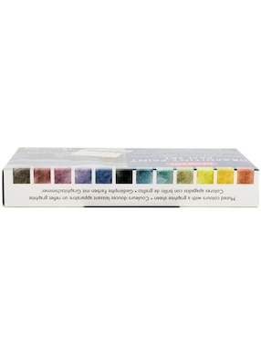 Acuarelas pastilla Derwent 12 colores
