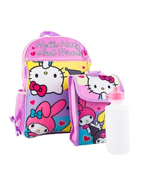 Mochila escolar Hello Kitty and Friends Tatys Fashion impermeable para niña