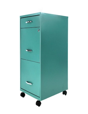 Archivero de Mundo In metalico ped 2+1 24421