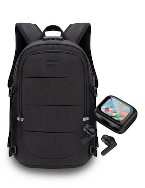 Set mochila antirrobo Generico impermeable para hombre