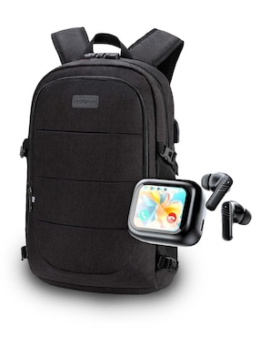 Set mochila antirrobo Generico impermeable para hombre