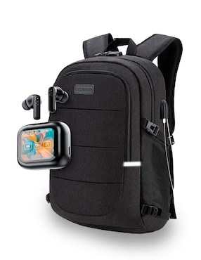 Set mochila antirrobo Generico impermeable para hombre