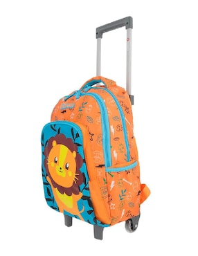 Mochila escolar león Xtrem Lincoln 4xt unisex infantil