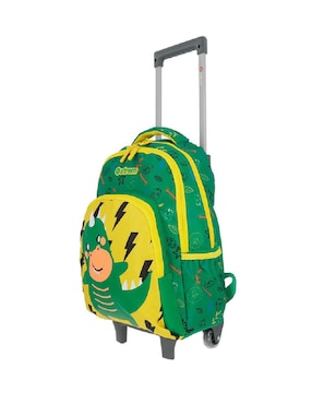 Mochila escolar dinosaurios Xtrem Lincoln 4xt unisex infantil