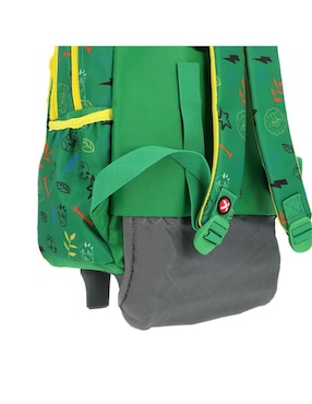 Mochila escolar dinosaurios Xtrem Lincoln 4xt unisex infantil