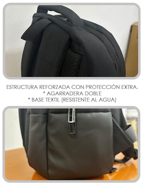 Mochila con portalaptop solo Cm-top escolar unisex