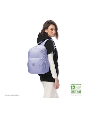 Mochila con portalaptop Totto trik para mujer