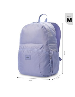 Mochila con portalaptop Totto trik para mujer