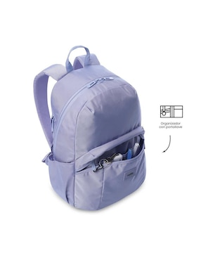 Mochila con portalaptop Totto trik para mujer