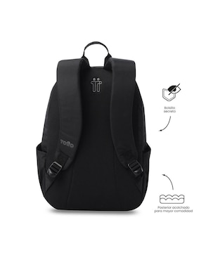 Mochila con portalaptop Totto trik unisex
