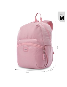Mochila con portalaptop Totto trik para mujer