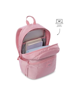 Mochila con portalaptop Totto trik para mujer