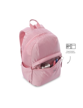 Mochila con portalaptop Totto trik para mujer
