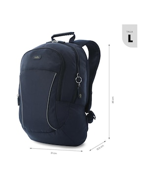 Mochila con portalaptop Totto arvar impermeable unisex