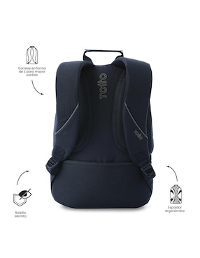 Mochila con portalaptop Totto arvar impermeable unisex