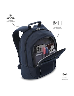 Mochila con portalaptop Totto arvar impermeable unisex
