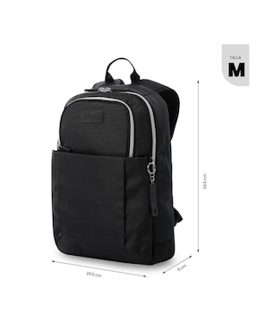 Mochila con portalaptop Totto modena para mujer