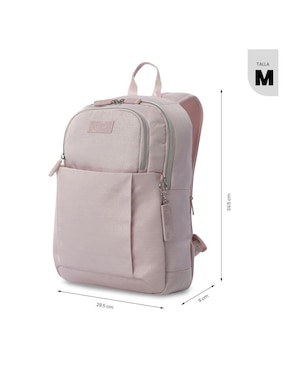 Mochila con portalaptop Totto modena para mujer