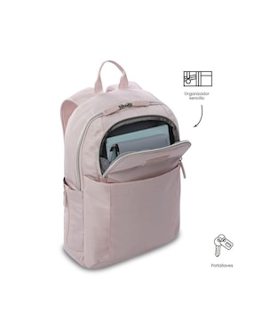 Mochila con portalaptop Totto modena para mujer