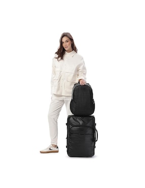 Mochila con portalaptop Totto modena para mujer