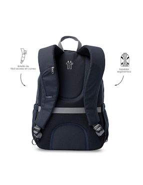 Mochila con portalaptop Totto goctal impermeable unisex