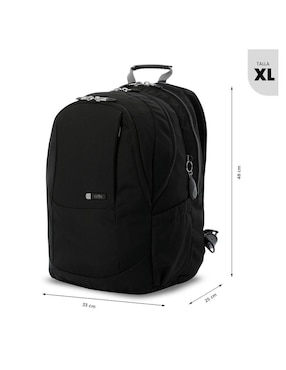 Mochila con portalaptop Totto krimmler impermeable unisex