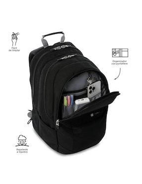 Mochila con portalaptop Totto krimmler impermeable unisex