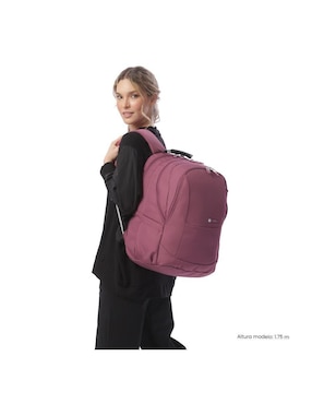 Mochila con portalaptop Totto krimmler impermeable para mujer
