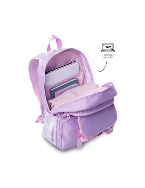 Mochila escolar Totto cluw para niña