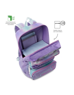Mochila escolar Andy Cat Totto para niña
