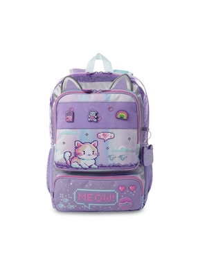 Mochila escolar Andy Cat Totto para niña