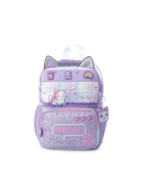Mochila escolar Totto Andy Cat para niña