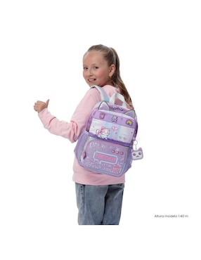 Mochila escolar Totto Andy Cat para niña