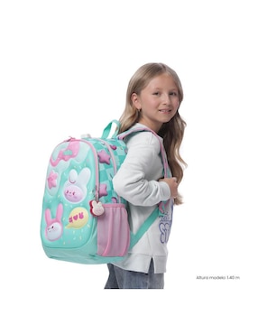 Mochila escolar Bunny Pump Totto para niña